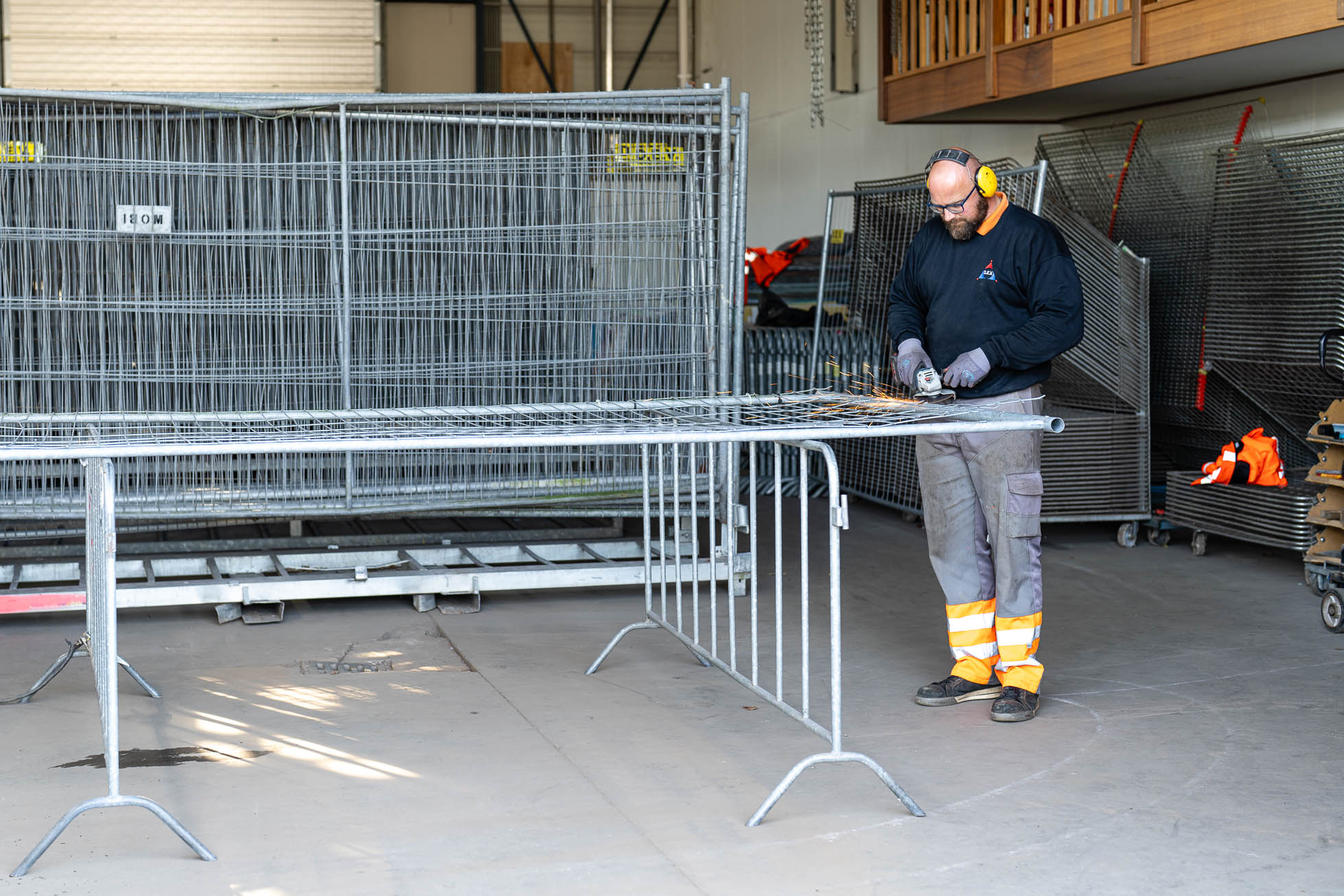 bauzaune reparieren vermietung